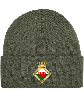 HMS Cambria -Beechfield Original Cuffed Beanie - BB45