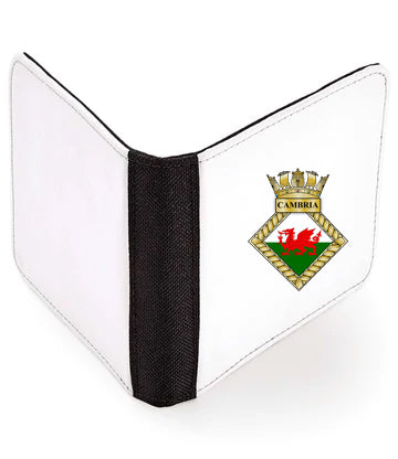 HMS Cambria -BagBase Sublimation Wallet BG940
