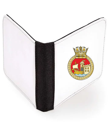 HMS Bristol - BagBase Sublimation Wallet BG940