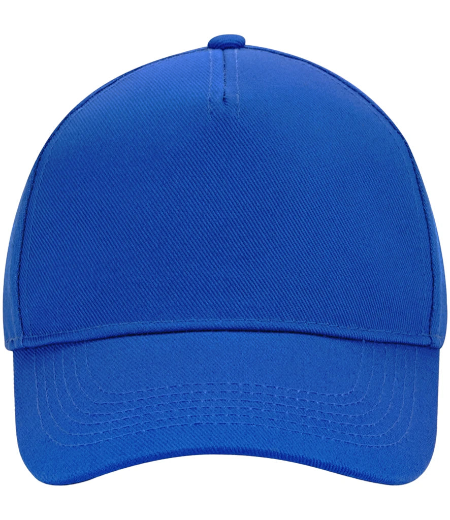 BYM ABC Gloves Logo Beechfield Authentic Piped 5 Panel Cap - BB15