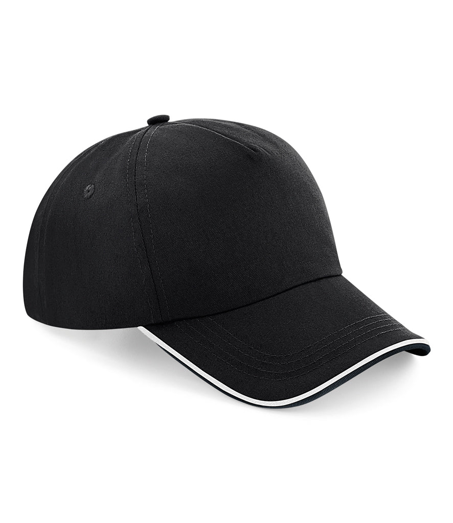 Beechfield Authentic Piped 5 Panel Cap - BB25C