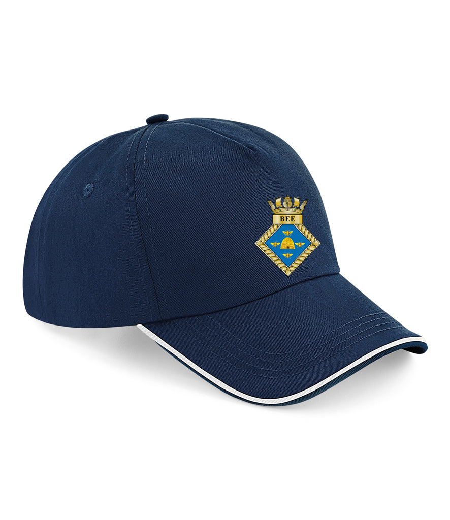 TS Bee - Beechfield Authentic Piped 5 Panel Cap