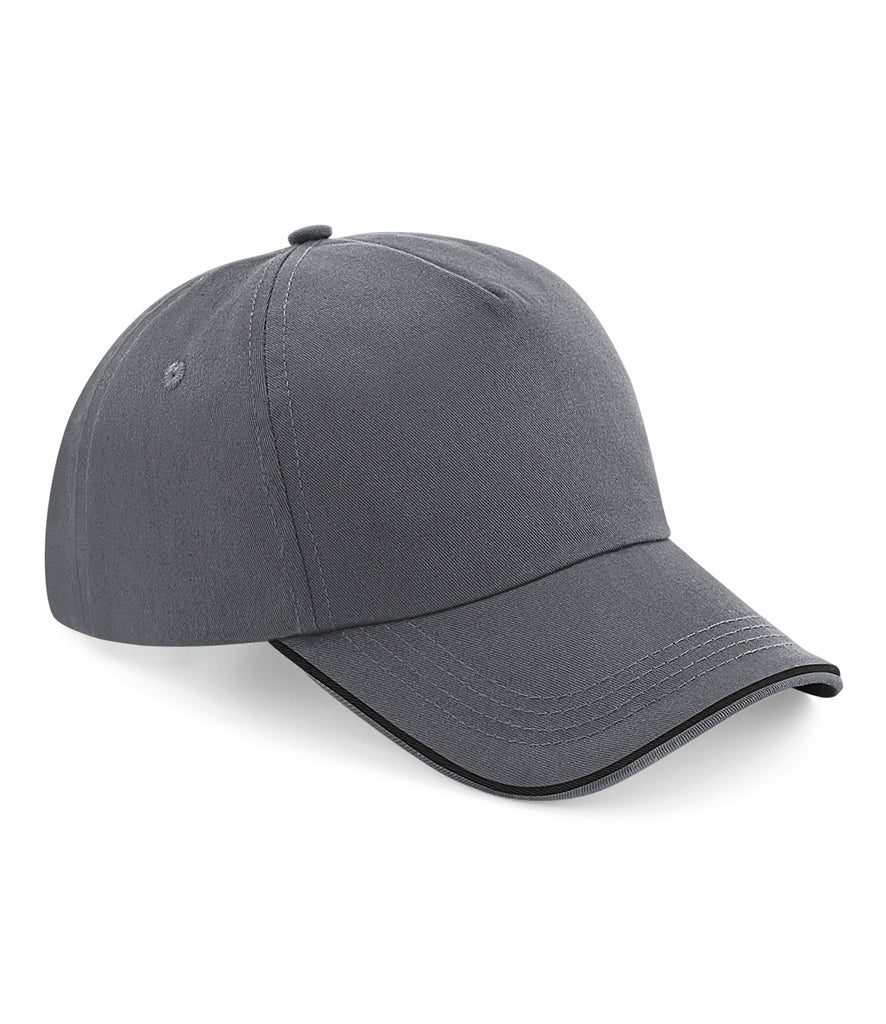 Beechfield Authentic Piped 5 Panel Cap - BB25C