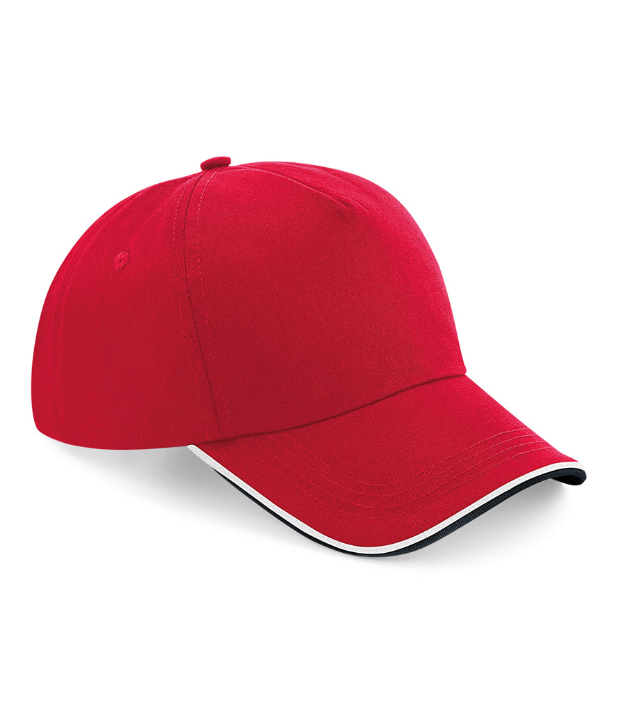Beechfield Authentic Piped 5 Panel Cap - BB25C