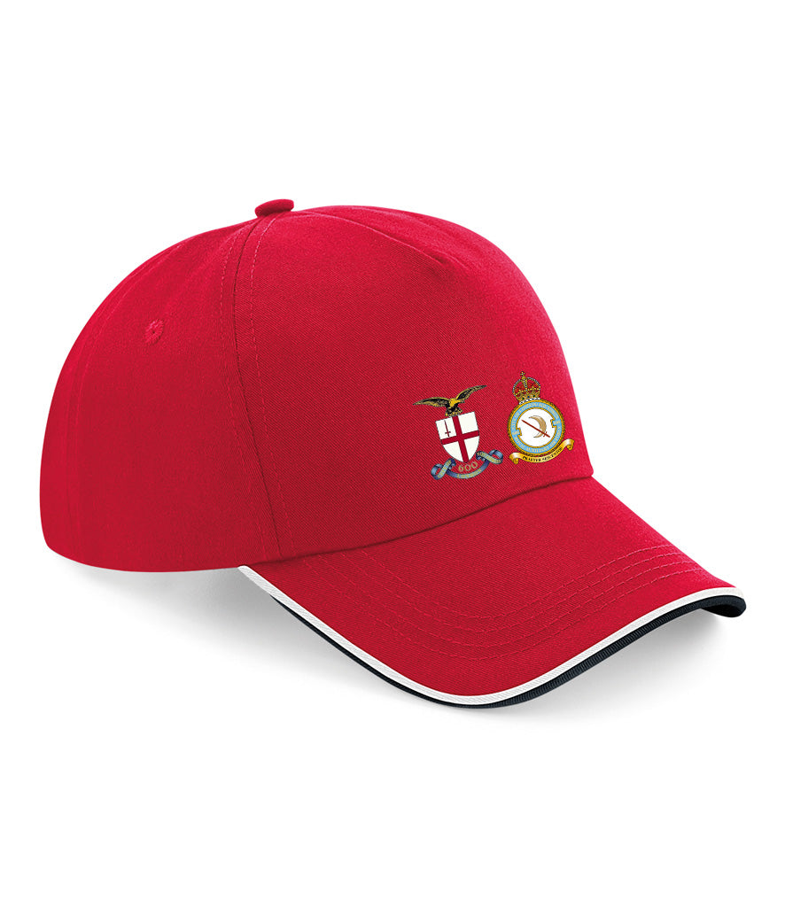 City of London 600 Squadron Beechfield Authentic Piped 5 Panel Cap - BB25C