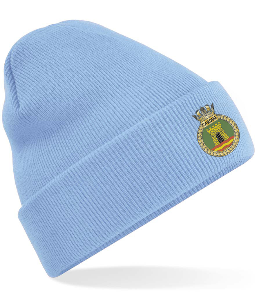 HMS Cardiff - Beechfield Original Cuffed Beanie - BB45