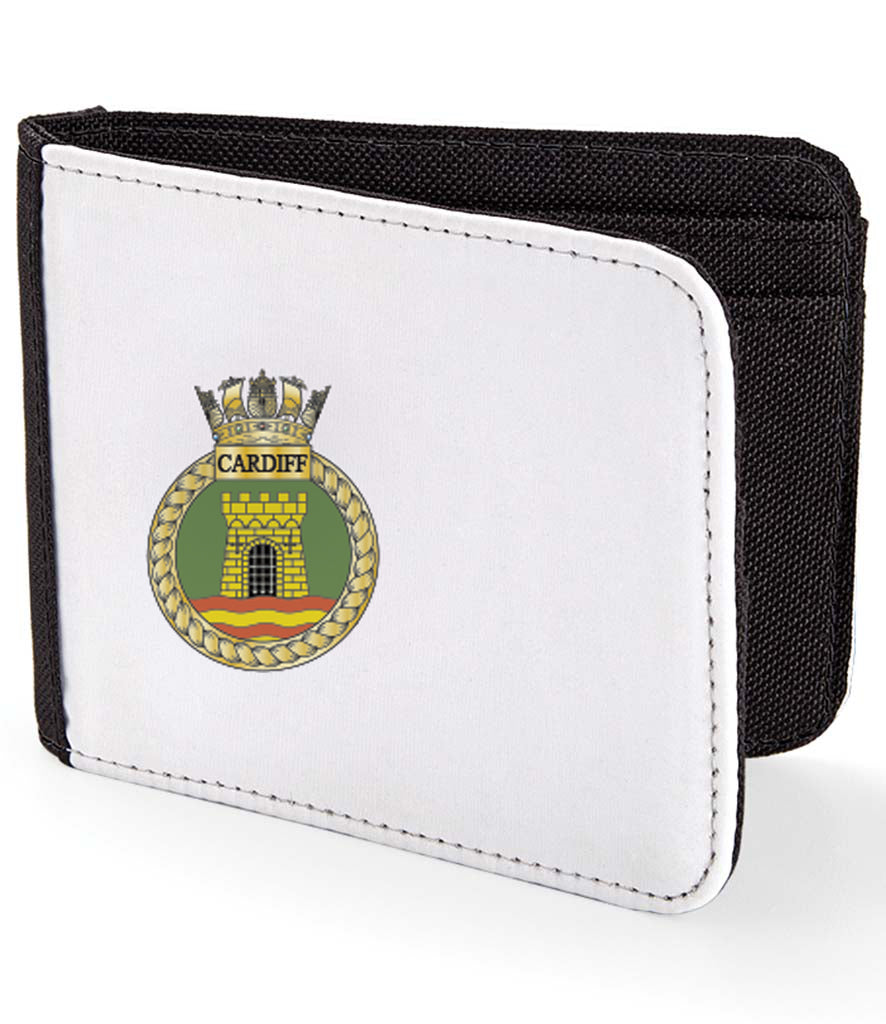 HMS Cardiff - BagBase Sublimation Wallet BG940