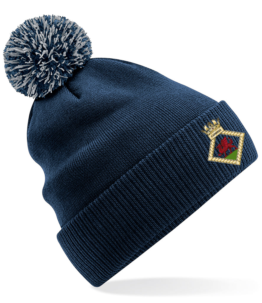HMS Cambria Beechfield Snowstar® Beanie - BB450