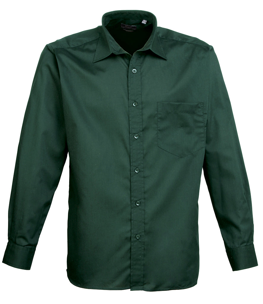 Premier Long Sleeve Poplin Shirt - PR200