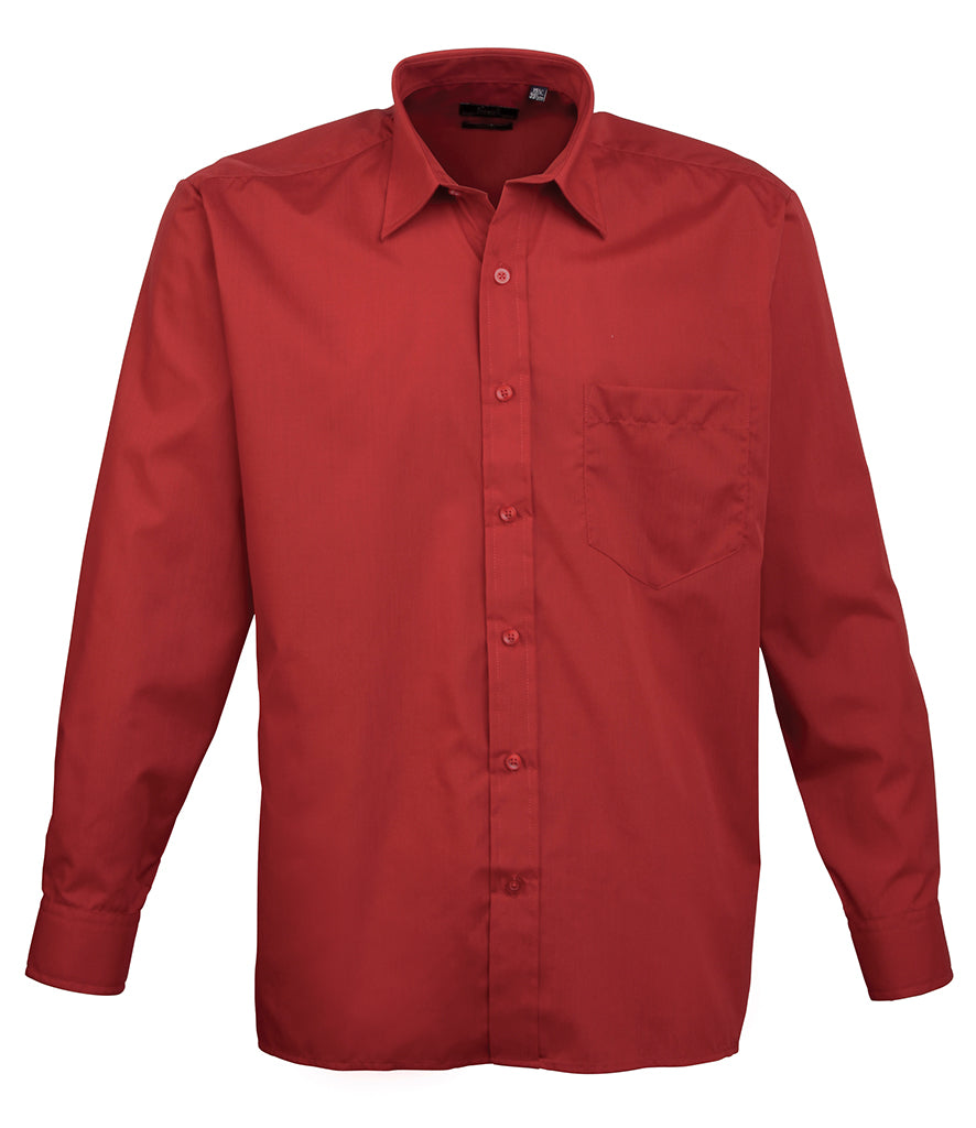 Premier Long Sleeve Poplin Shirt - PR200