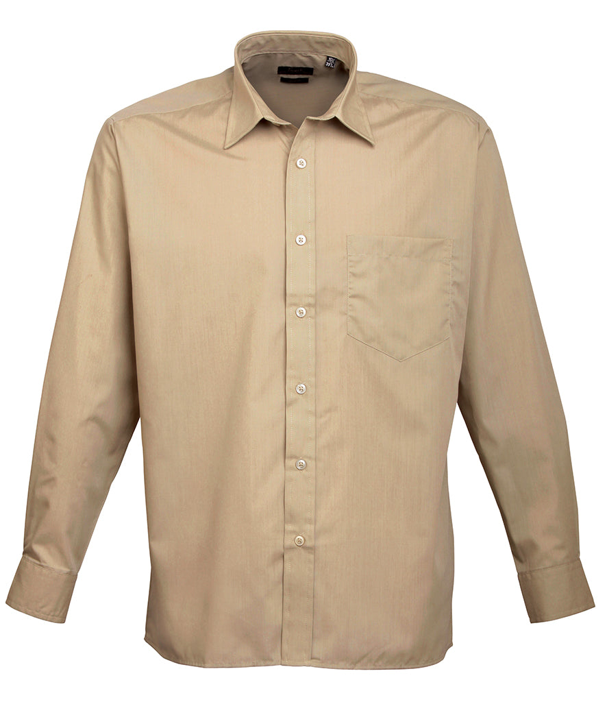 Premier Long Sleeve Poplin Shirt - PR200