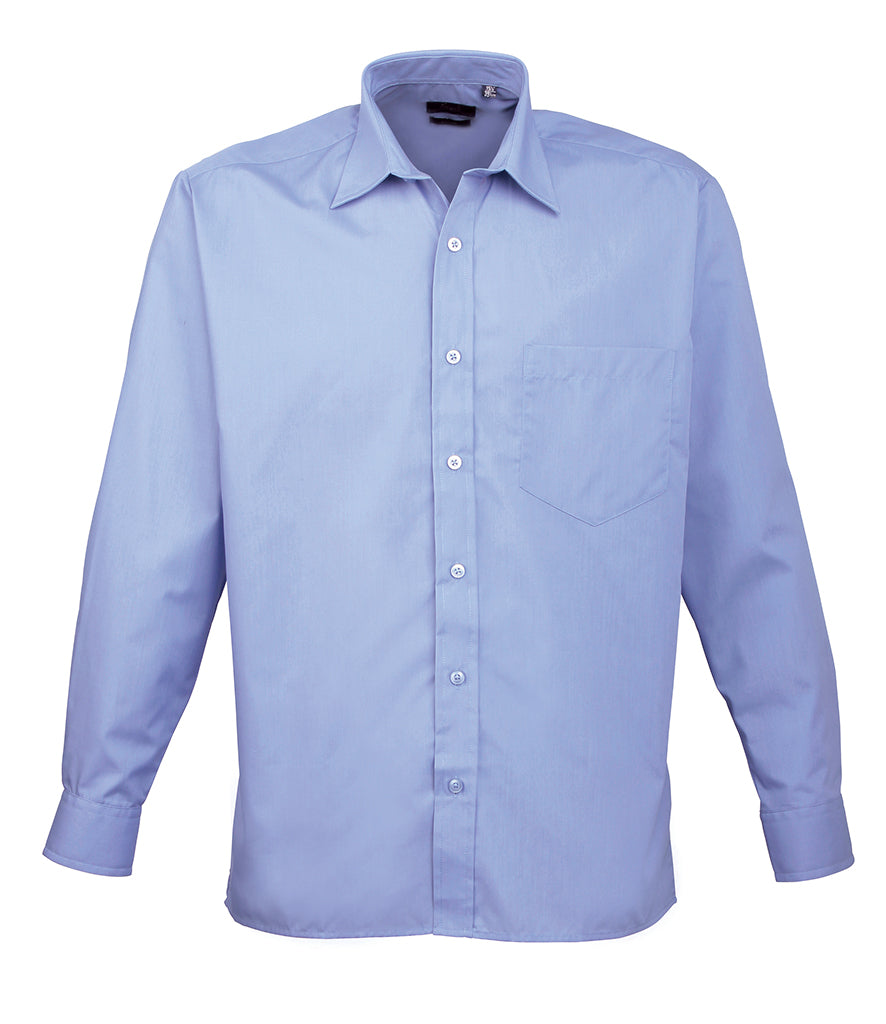 Premier Long Sleeve Poplin Shirt - PR200