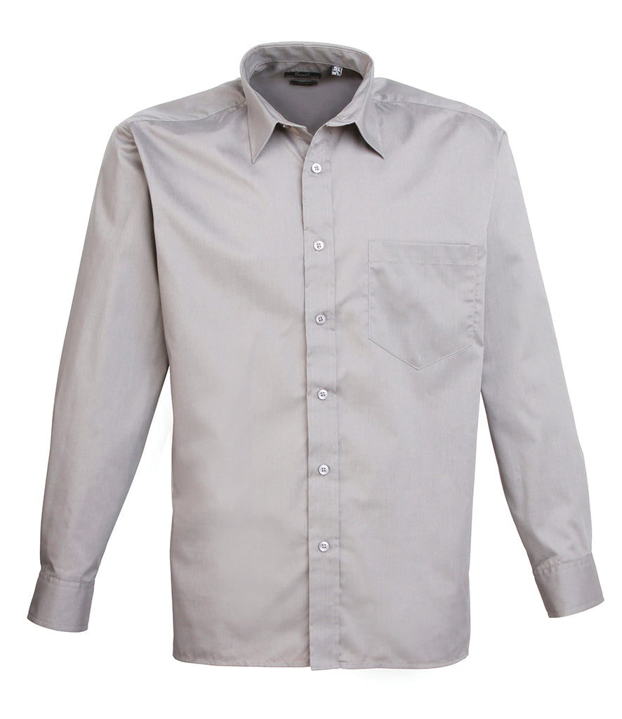 Premier Long Sleeve Poplin Shirt - PR200