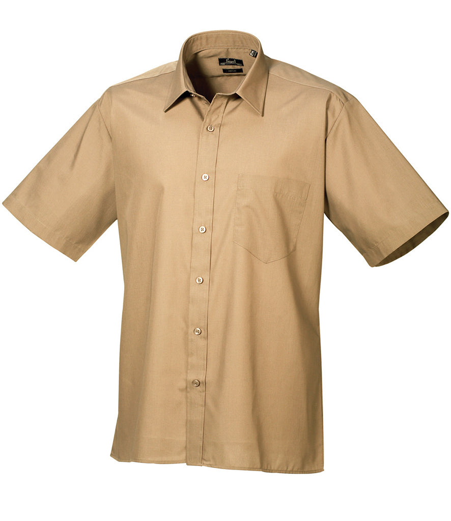 Premier Short Sleeve Poplin Shirt - PR202