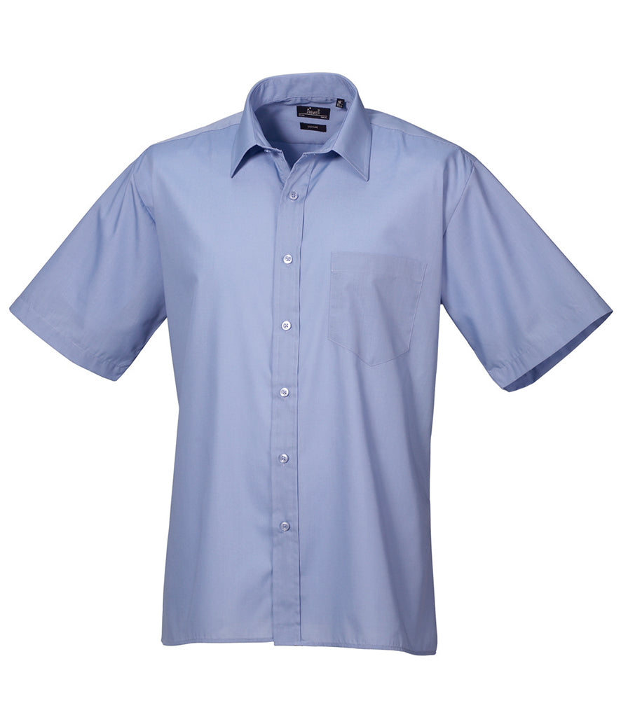 Premier Short Sleeve Poplin Shirt - PR202