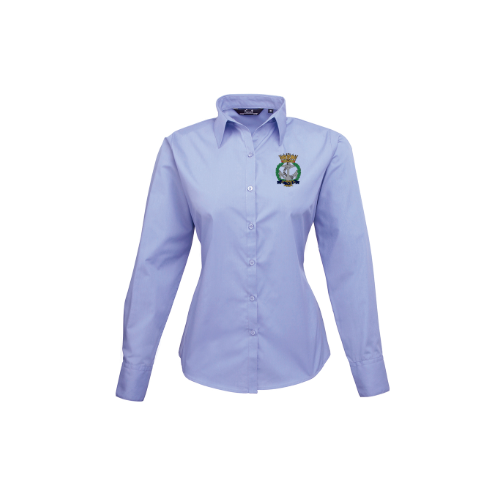 RNA Premier Ladies Long Sleeve Poplin Blouse - PR300