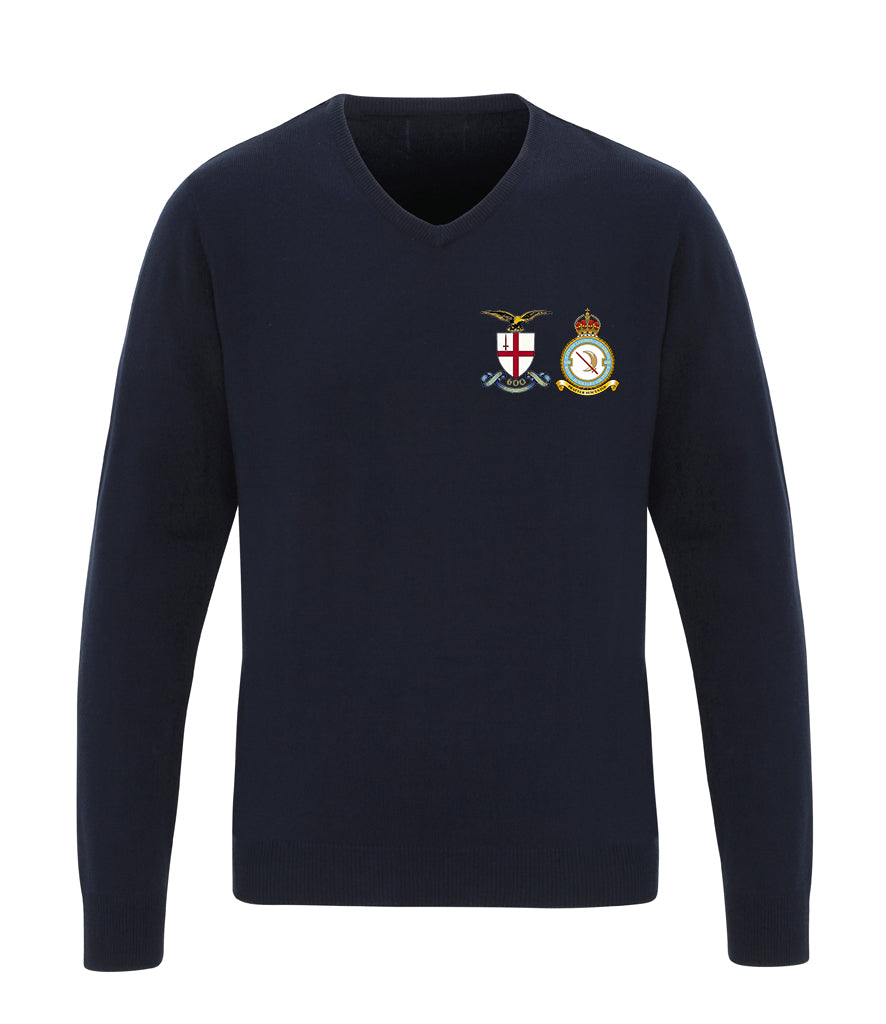 City of London 600 Squadron Premier Essential Acrylic V Neck Sweater - PR400