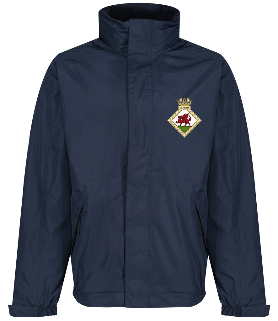 HMS CAMBRIA Regatta Dover Waterproof Insulated Jacket - RG045
