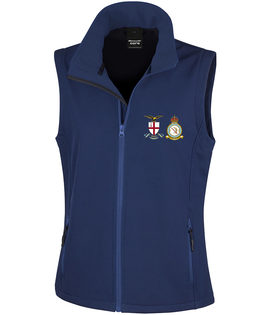 City of London 600 Squadron Result Core Ladies Printable Soft Shell Bodywarmer - RS232F