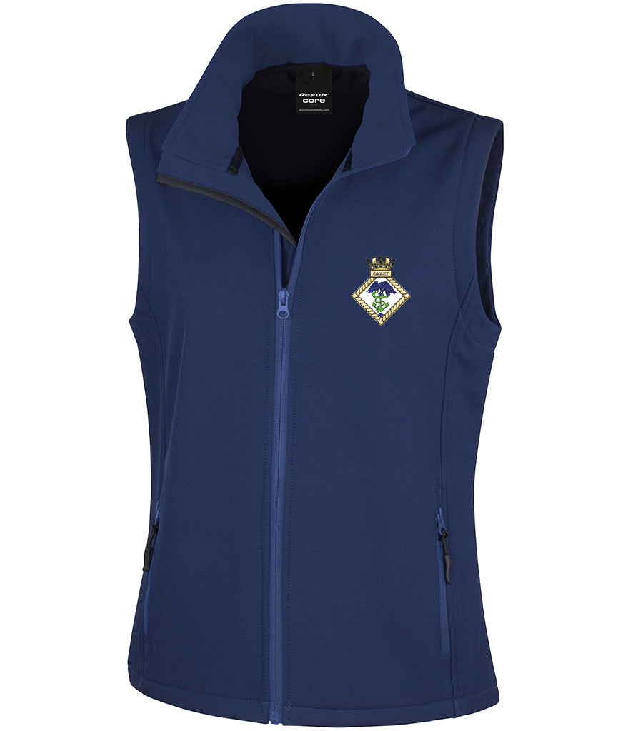 HMS EAGLET Result Core Ladies Printable Soft Shell Bodywarmer - RS232F