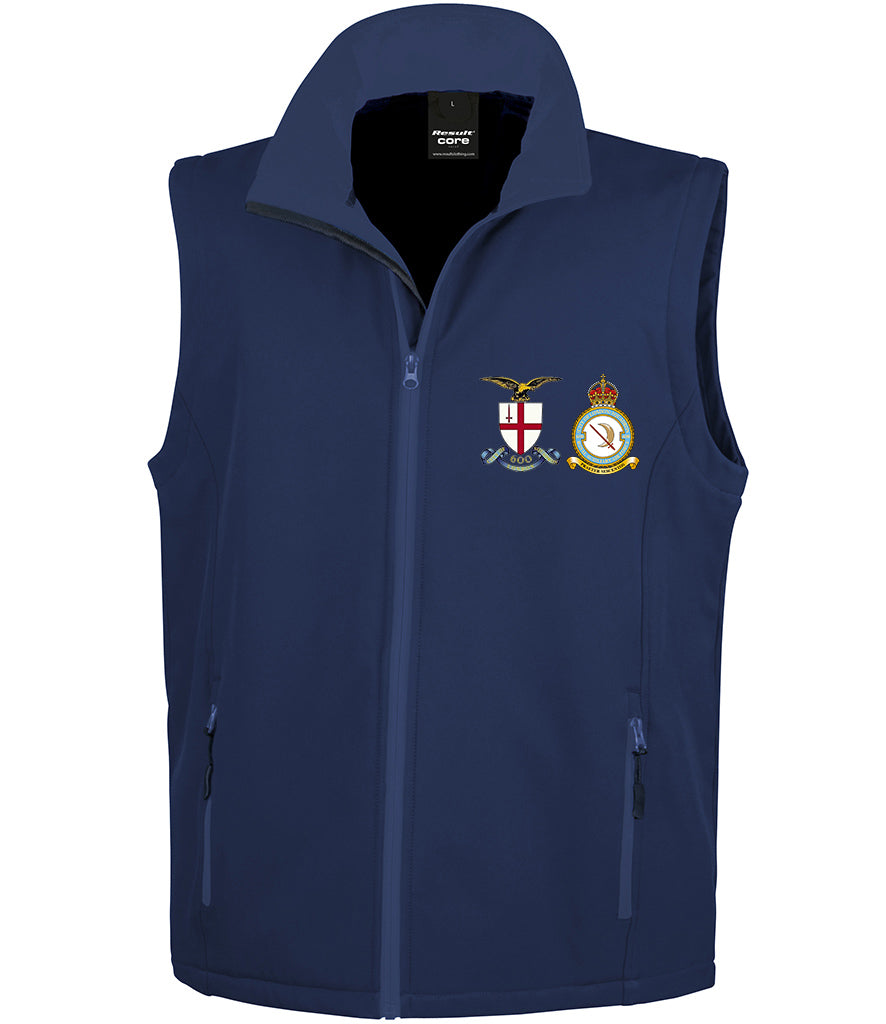 City of London 600 Squadron Result Core Printable Soft Shell Bodywarmer - RS232M