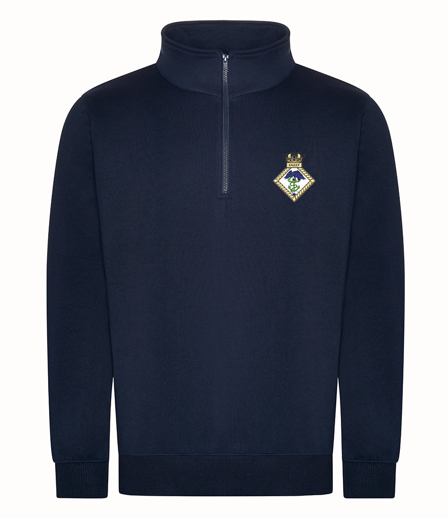 HMS EAGLET - Pro RTX 1/4 Neck Zip Sweatshirt - RX305