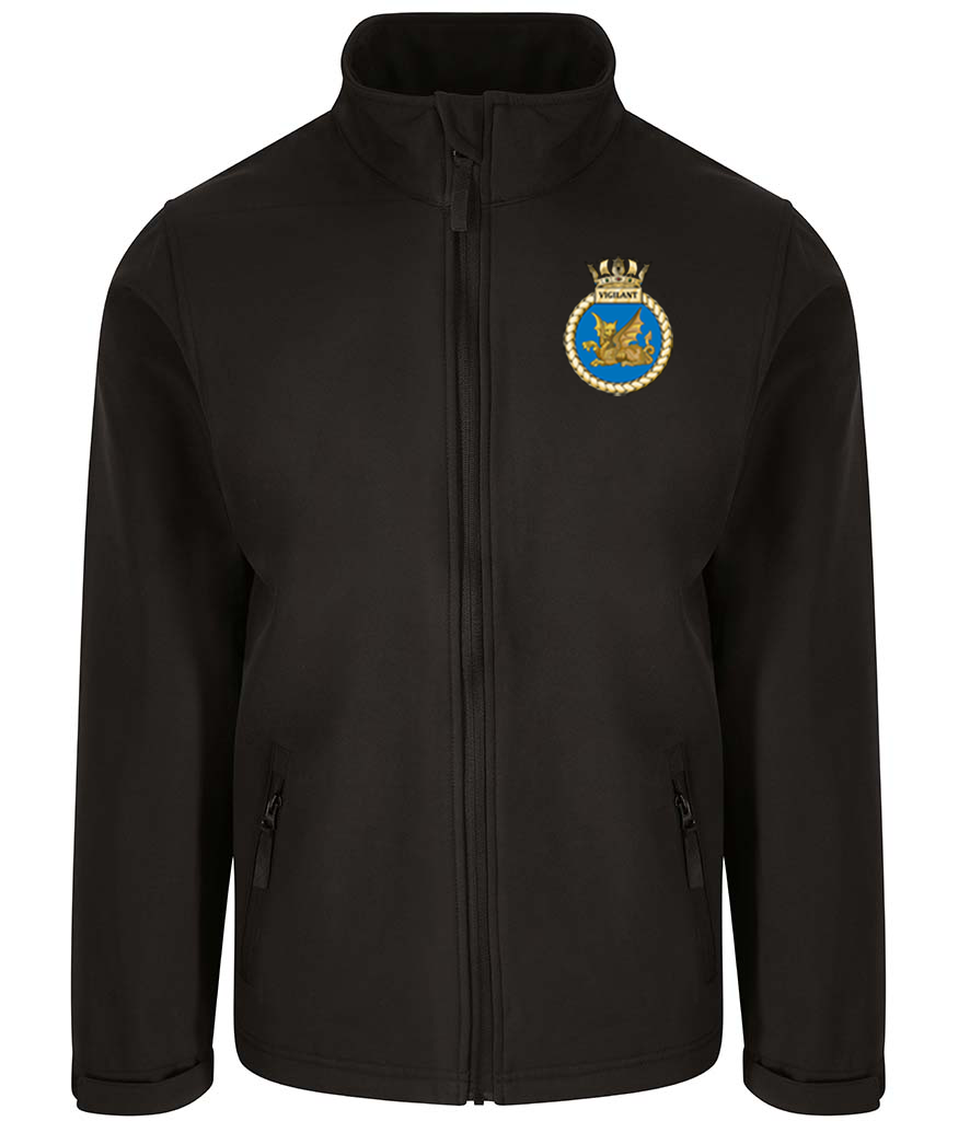 HMS VIGILANT Pro RTX Unisex Two Layer Soft Shell Jacket - RX500