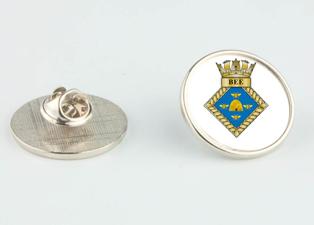 TS Bee - Lapel Pin Badge Silver or Gold