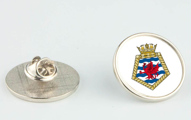 TS Cardigan Bay - Lapel Pin Badge Silver or Gold