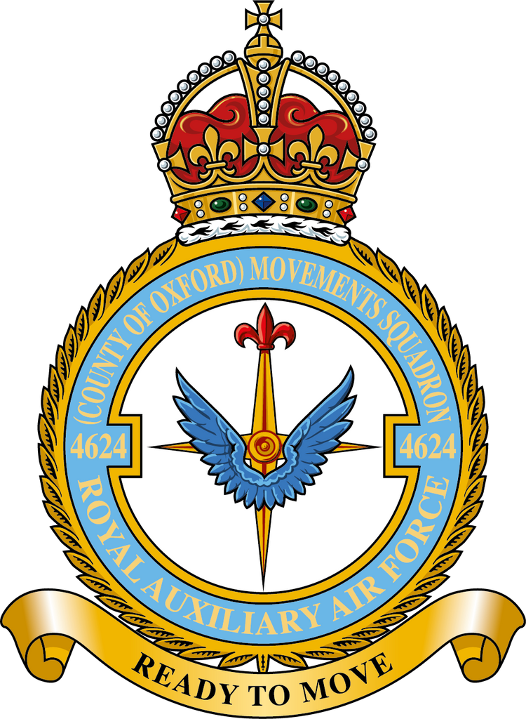Royal Auxiliary Air Force - Country Of Oxford Movements Squadron 4624