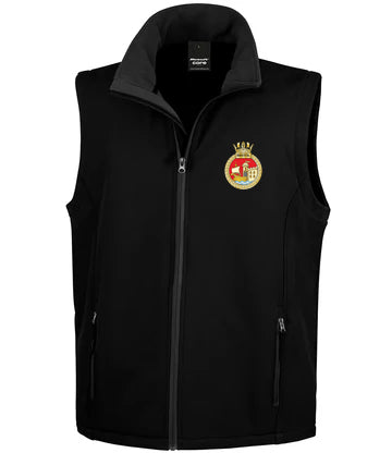 HMS Bristol - Result Core Unisex Printable Soft Shell Bodywarmer