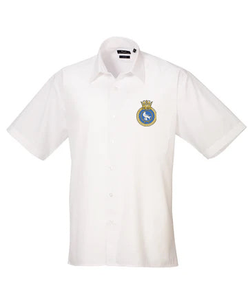 HMS Blake - Premier Short Sleeve Poplin Shirt
