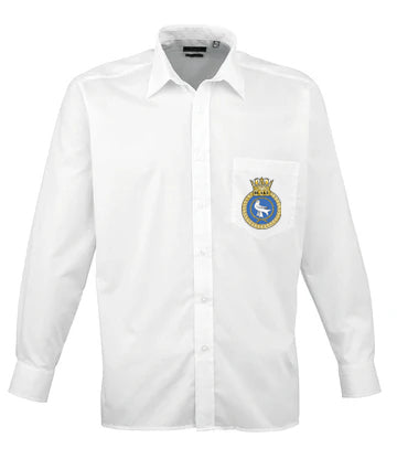 HMS Blake - Premier Long Sleeve Poplin Shirt