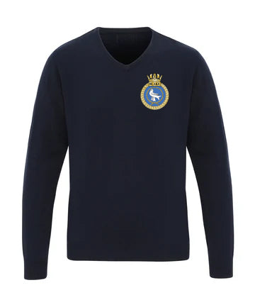 HMS Blake - Premier Essential Acrylic V Neck Sweater