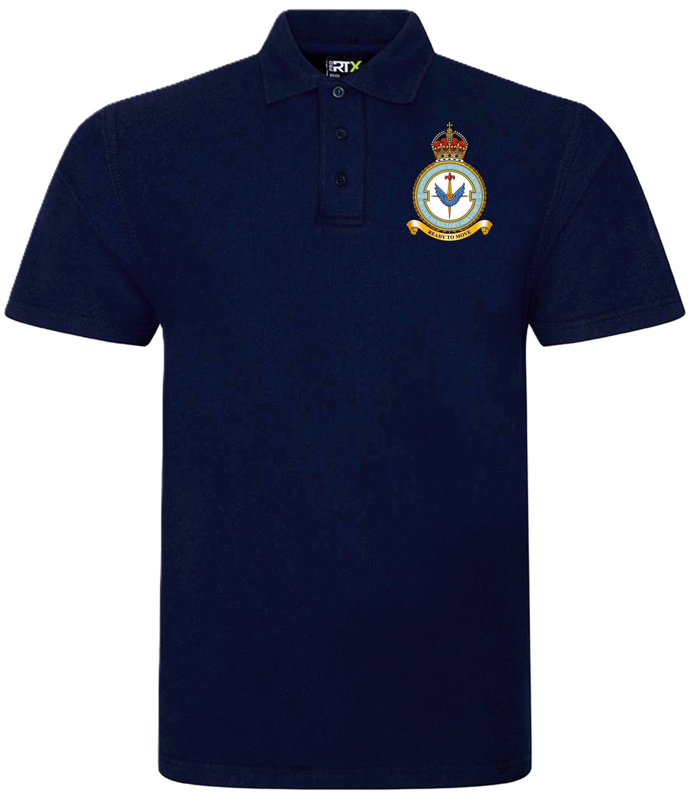 County of Oxford Movements 4624 Squadron Unisex Pique Polo Shirt - RX101