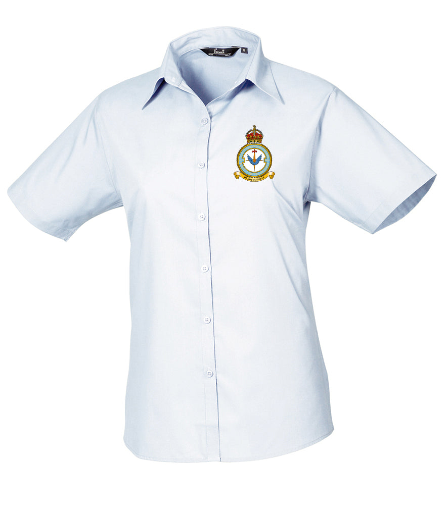 County of Oxford Movements 4624 Squadron Premier Ladies Short Sleeve Poplin Shirt - PR302
