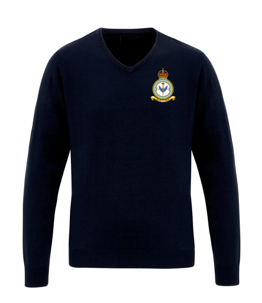 County of Oxford Movements 4624 Squadron Premier Essential Acrylic V Neck Sweater - PR400