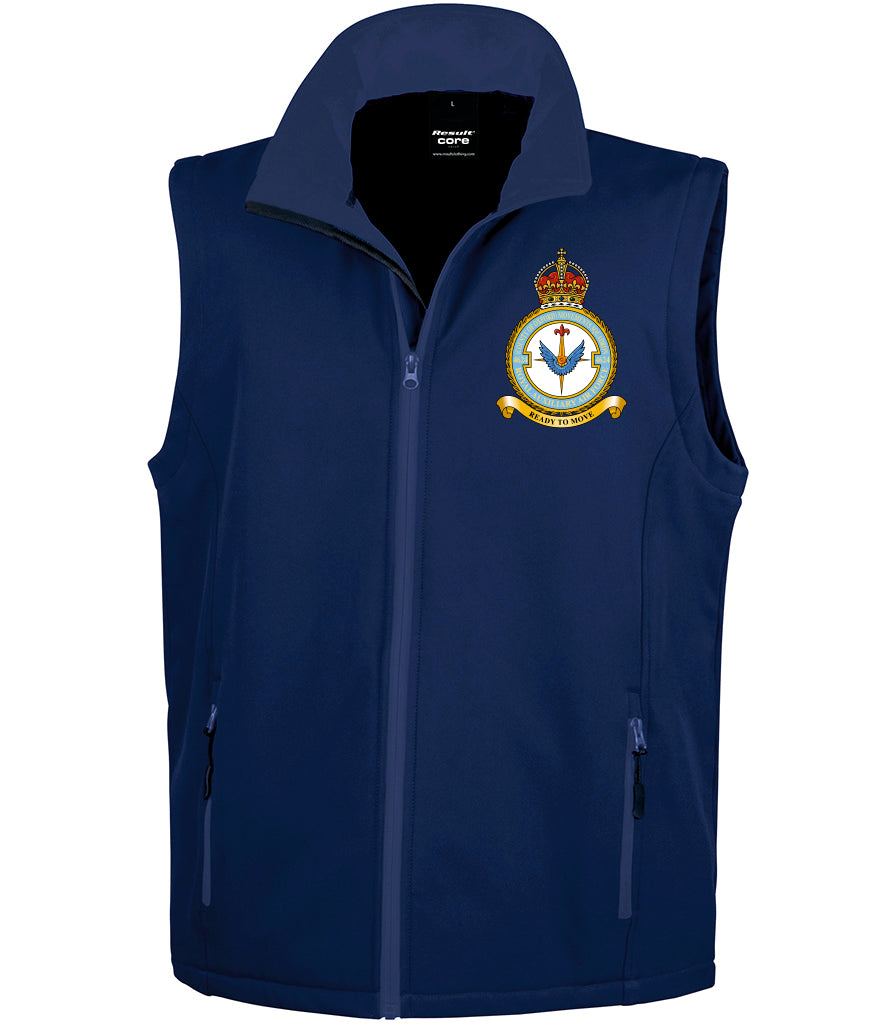 County of Oxford Movements 4624 Squadron Result Core Printable Soft Shell Bodywarmer - RS232M
