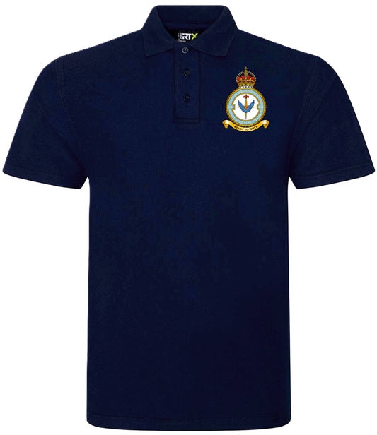 County of Oxford Movements 4624 Squadron Unisex Pique Polo Shirt - RX101