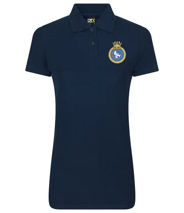 HMS Blake - Pro RTX Ladies Fit Pique Polo Shirt