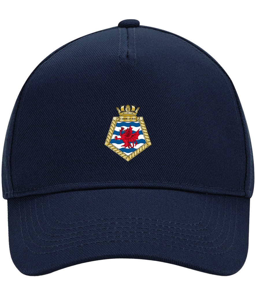 TS Cardigan Bay - Beechfield Authentic Piped 5 Panel Cap
