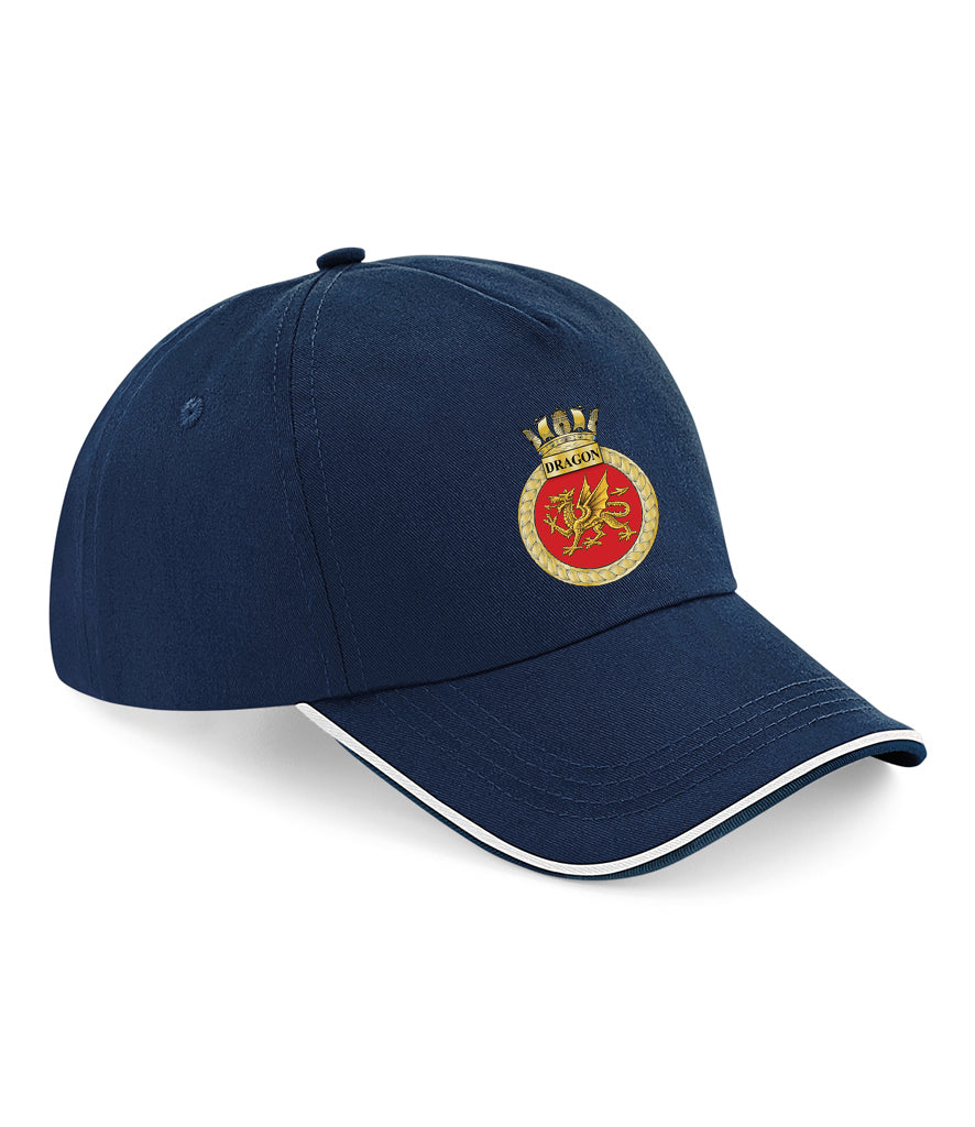 TS Dragon - Beechfield Authentic Piped 5 Panel Cap