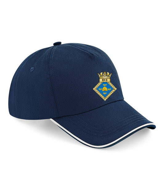 TS Bee - Beechfield Authentic Piped 5 Panel Cap