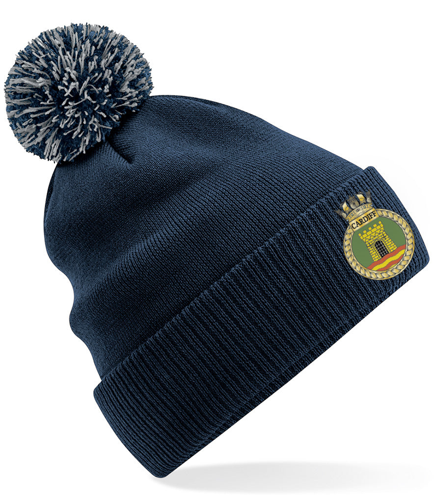 HMS Cardiff - Beechfield Snowstar® Beanie