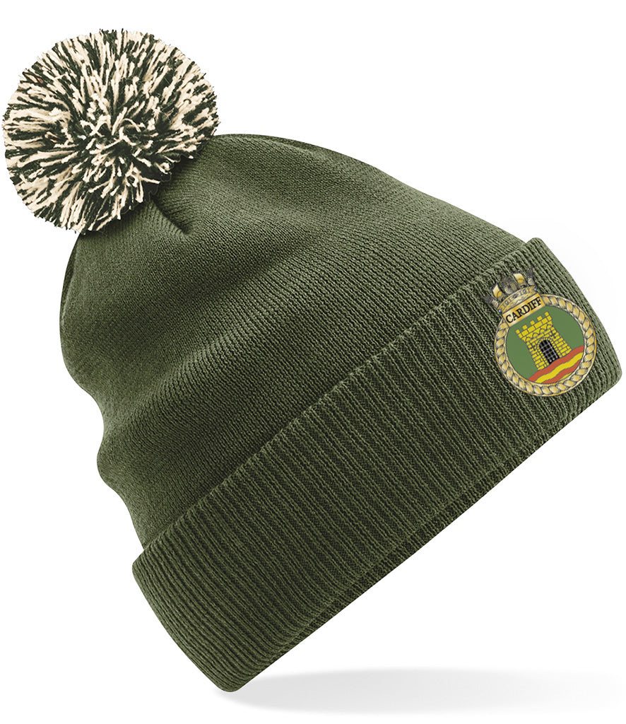 HMS Cardiff - Beechfield Snowstar® Beanie