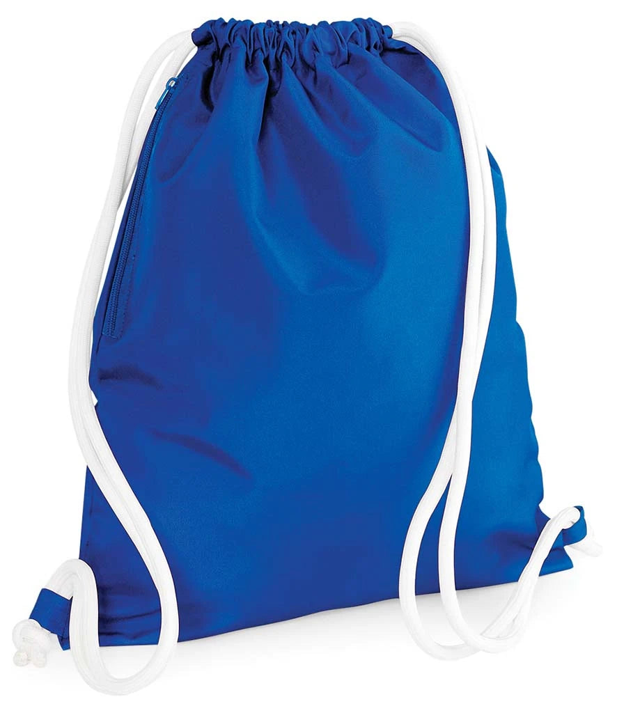 BYM ABC Shield logo - BagBase Gym Sack Backpack