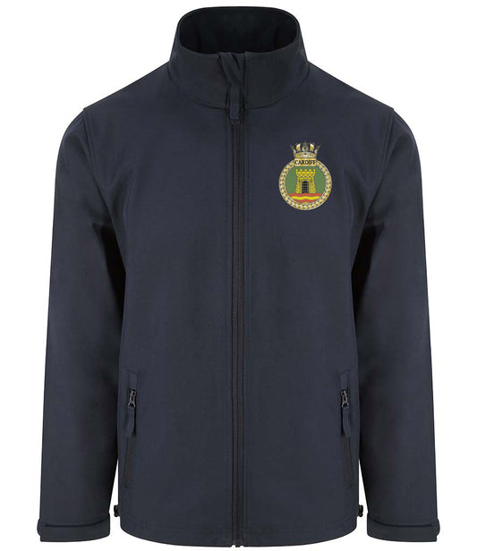 HMS CARDIFF Pro RTX Unisex Two Layer Soft Shell Jacket - RX500