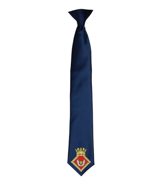 HMS FLYING FOX Premier Satin Clip Tie - PR755