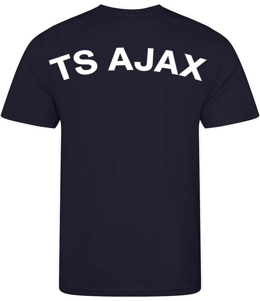 TS AJAX RMC - Cool Wicking T-Shirt Printed Back - JC001