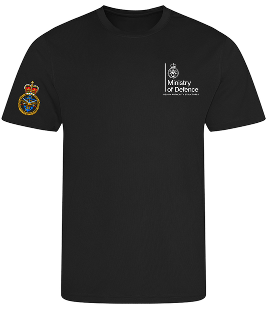 MoD Design Authority Structure (Tri Service) -  Cool Wicking T-Shirt - JC001